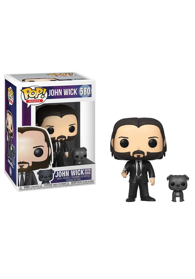 John Wick with Dog #580 Funko Pop Vinyl Figure-Trippy Trades