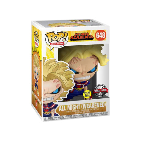 My Hero Academia All Might Weakened #648 Funko Pop Vinyl Figure