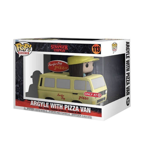 Stranger Things Argyle With Pizza Van #113 Funko Pop Vinyl Figure