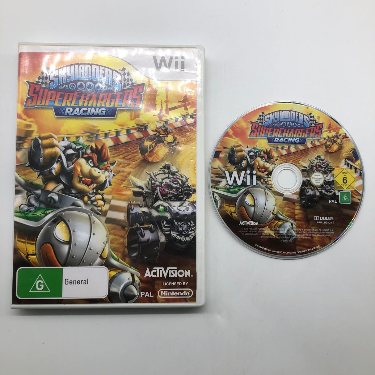 Skylanders SuperChargers Racing Nintendo Wii Game PAL 25AU4