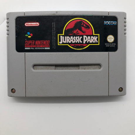 Jurassic Park Super Nintendo SNES Game Cartridge PAL
