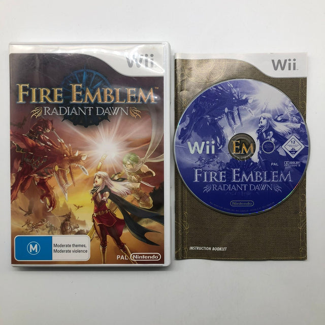 Fire Emblem Radiant Dawn Nintendo Wii Game + Manual PAL 25AU4