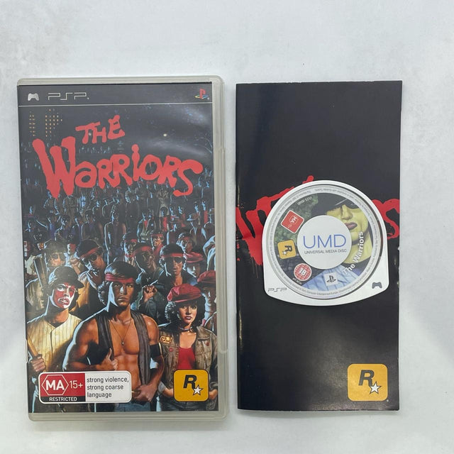 The Warriors PSP Playstation Portable Game + Manual