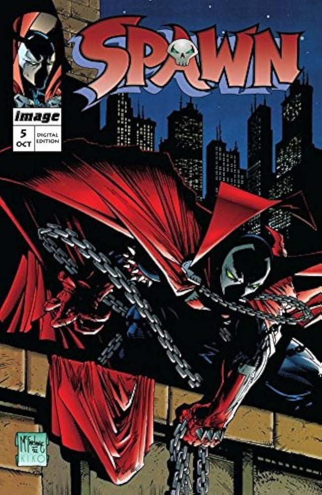 Spawn #5 Oct Comic Book