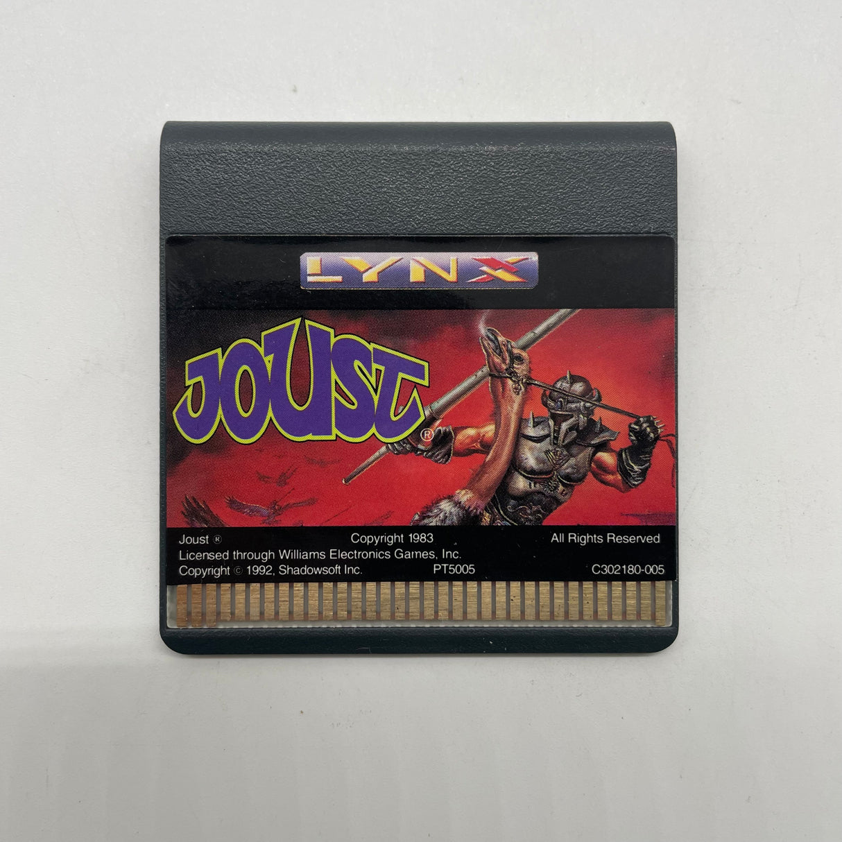 Joust Atari Lynx Game Cartridge Only PAL
