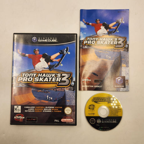Tony Hawk's Pro Skater 3 Nintendo Gamecube Game + Manual PAL