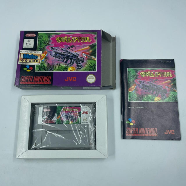 Ghoul Patrol Super Nintendo SNES Game Boxed Complete PAL