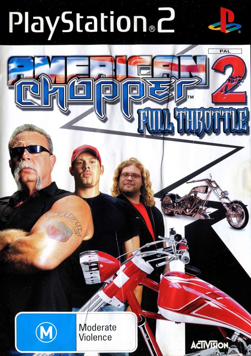 American Chopper 2: Full Throttle Playstation 2 PS2 Game PAL