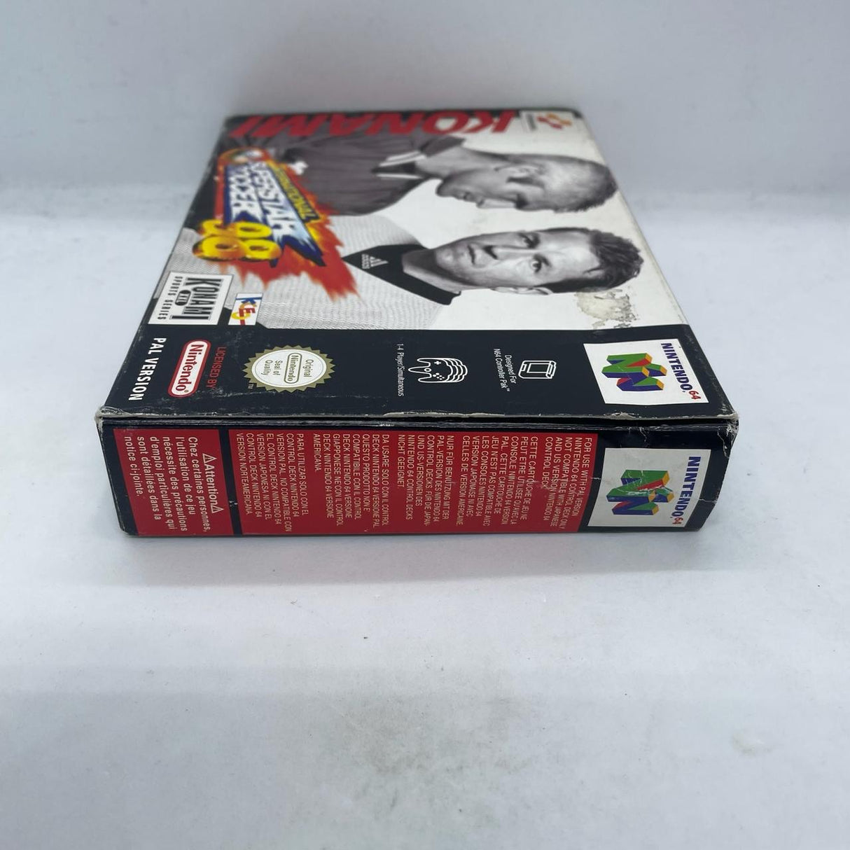 International Superstar Soccer 98 Nintendo 64 N64 Game Boxed Complete PAL