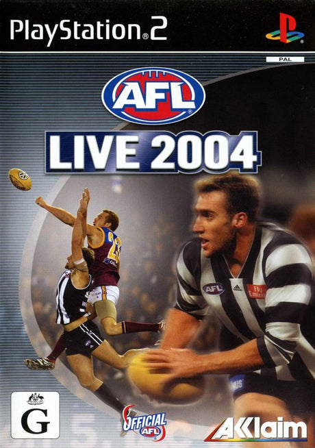 AFL Live 2004: Aussie Rules Football Playstation 2 PS2 Game PAL