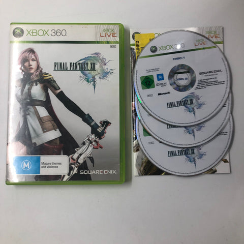Final Fantasy XIII Xbox 360 Game + Manual PAL 05A4