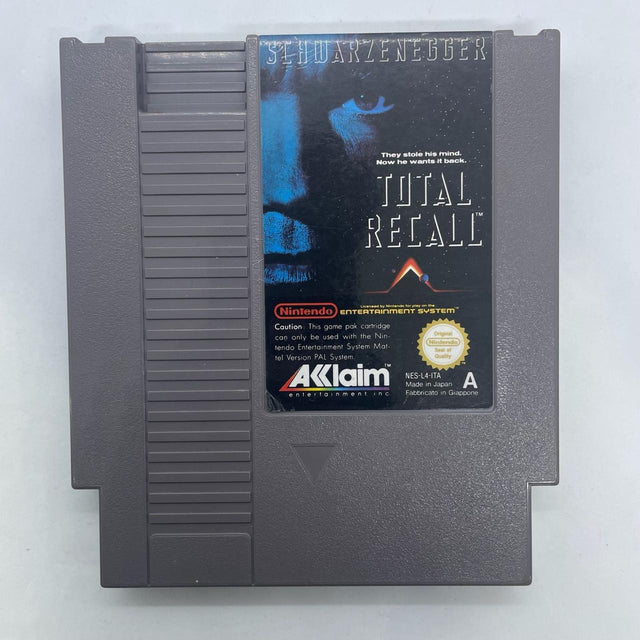 Total Recall Nintendo Entertainment System NES Game PAL