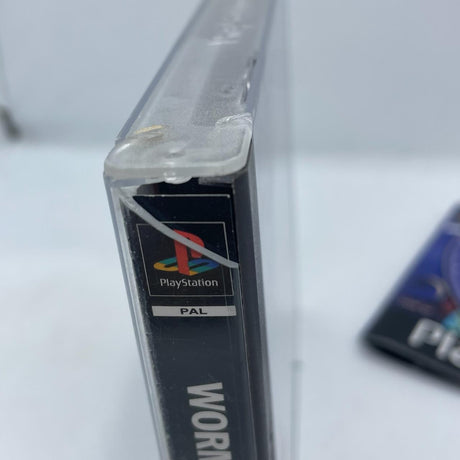 Worms World Party PS1 Playstation 1 Game + Manual PAL
