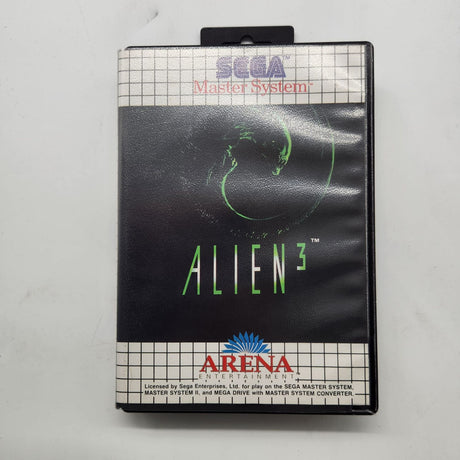 Alien 3 Sega Master System Game + Manual PAL