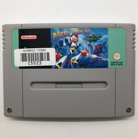 Mega Man X Super Nintendo SNES Game Cartridge PAL