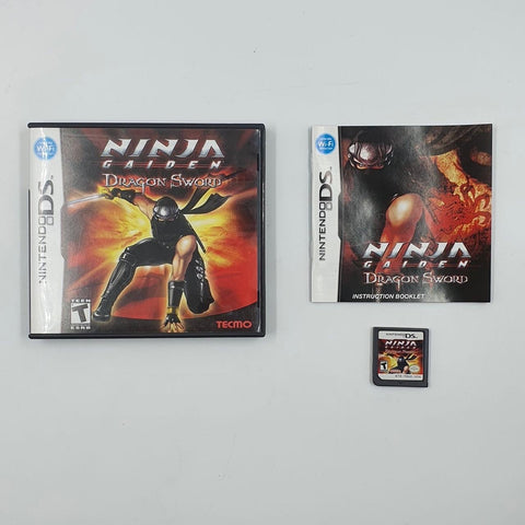 Ninja Gaiden Dragon Sword Nintendo DS Game + Manual 05A4