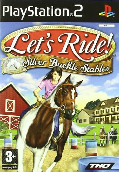 Let's Ride! Silver Buckle Stables Playstation 2 PS2 Game PAL