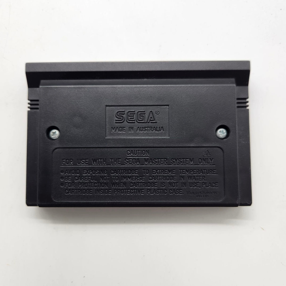 Crash Dummies Sega Master System Game + Manual PAL