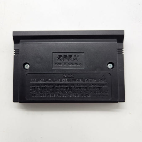 Crash Dummies Sega Master System Game + Manual PAL