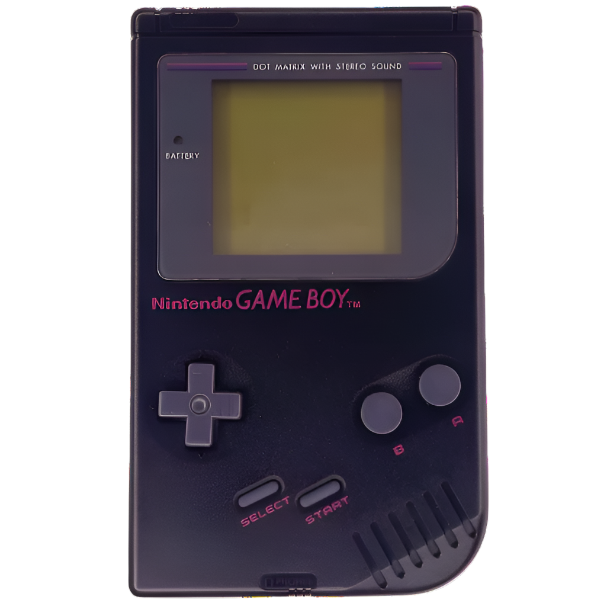 Nintendo Game Boy DMG Black Console + AA Batteries