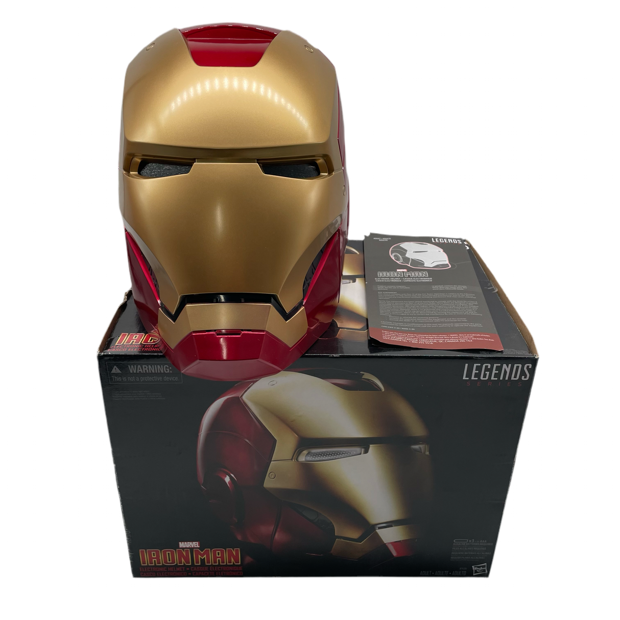 Iron Man Electronic Helmet Boxed Marvel Legends Series