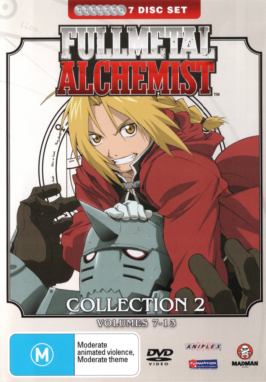 Fullmetal Alchemist Collection 2 Vol 7-13 DVD