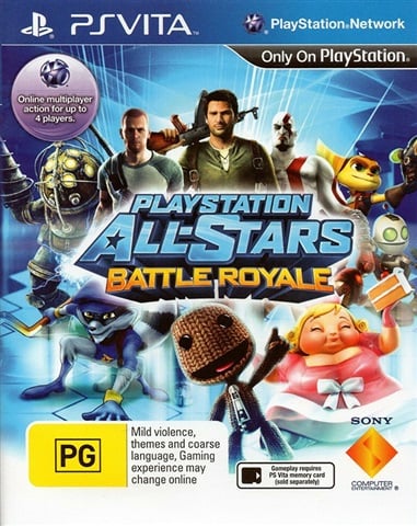 PlayStation All-Stars Battle Royale Playstation Vita Game PAL