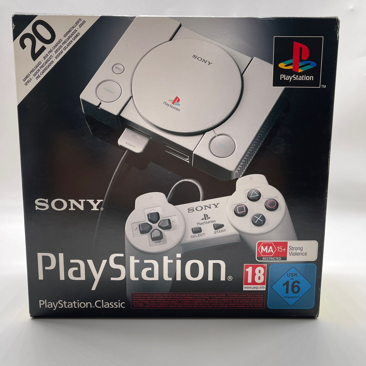 Sony Playstation Classic Console SCPH-1000R PAL Boxed - Trippy Trades 