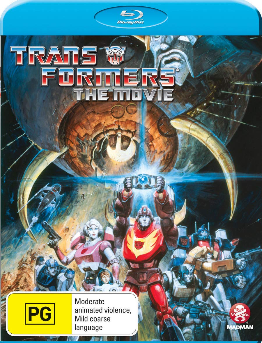 Transformers The Animated Movie Blu-Ray