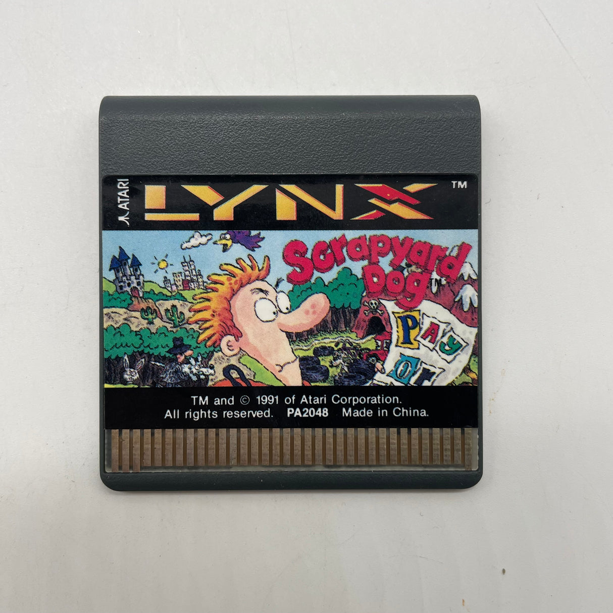 Scrapyard Dog Atari Lynx Game Cartridge Only PAL