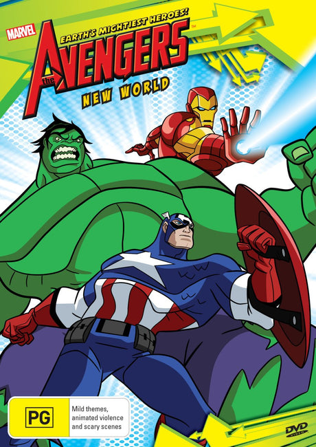 Avengers Earth's Mightiest Heroes The New World DVD