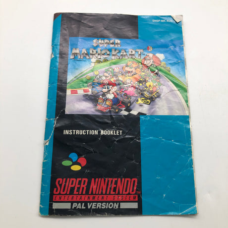 Super Mario Kart Super Nintendo SNES Game Boxed Complete PAL