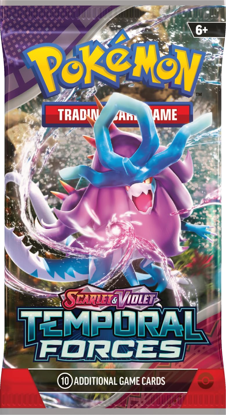 POKEMON TCG Scarlet & Violet 5: Temporal Forces Single Booster Pack