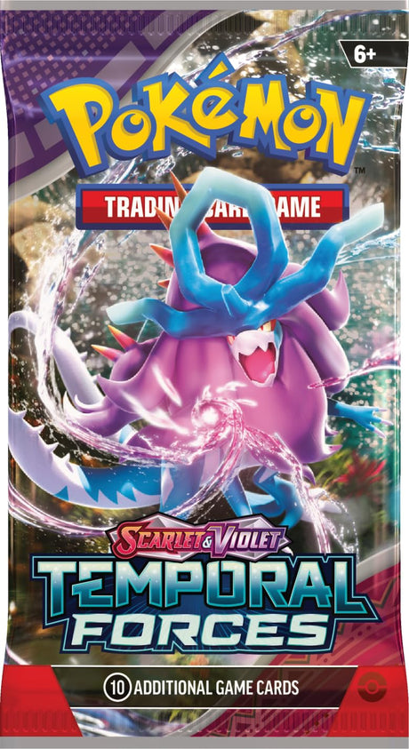 POKEMON TCG Scarlet & Violet 5: Temporal Forces Single Booster Pack
