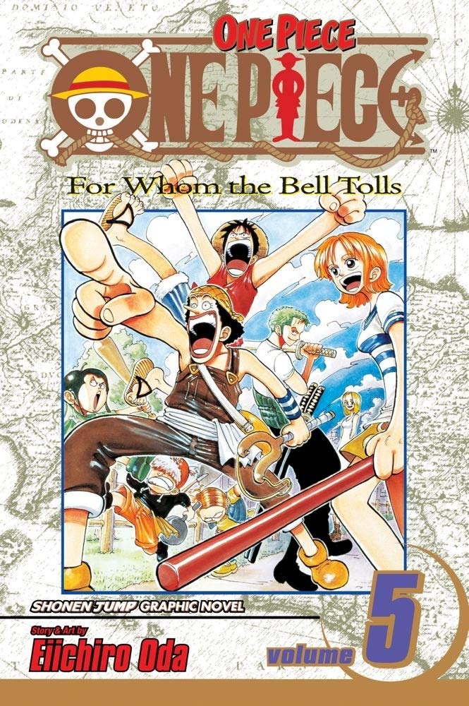 One Piece Vol. 5 For Whom The Bell Tolls Paperback Book