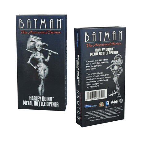 Diamond Select Toys Batman The Animated Series Harley Quinn Figure Metal Bottle Opener
