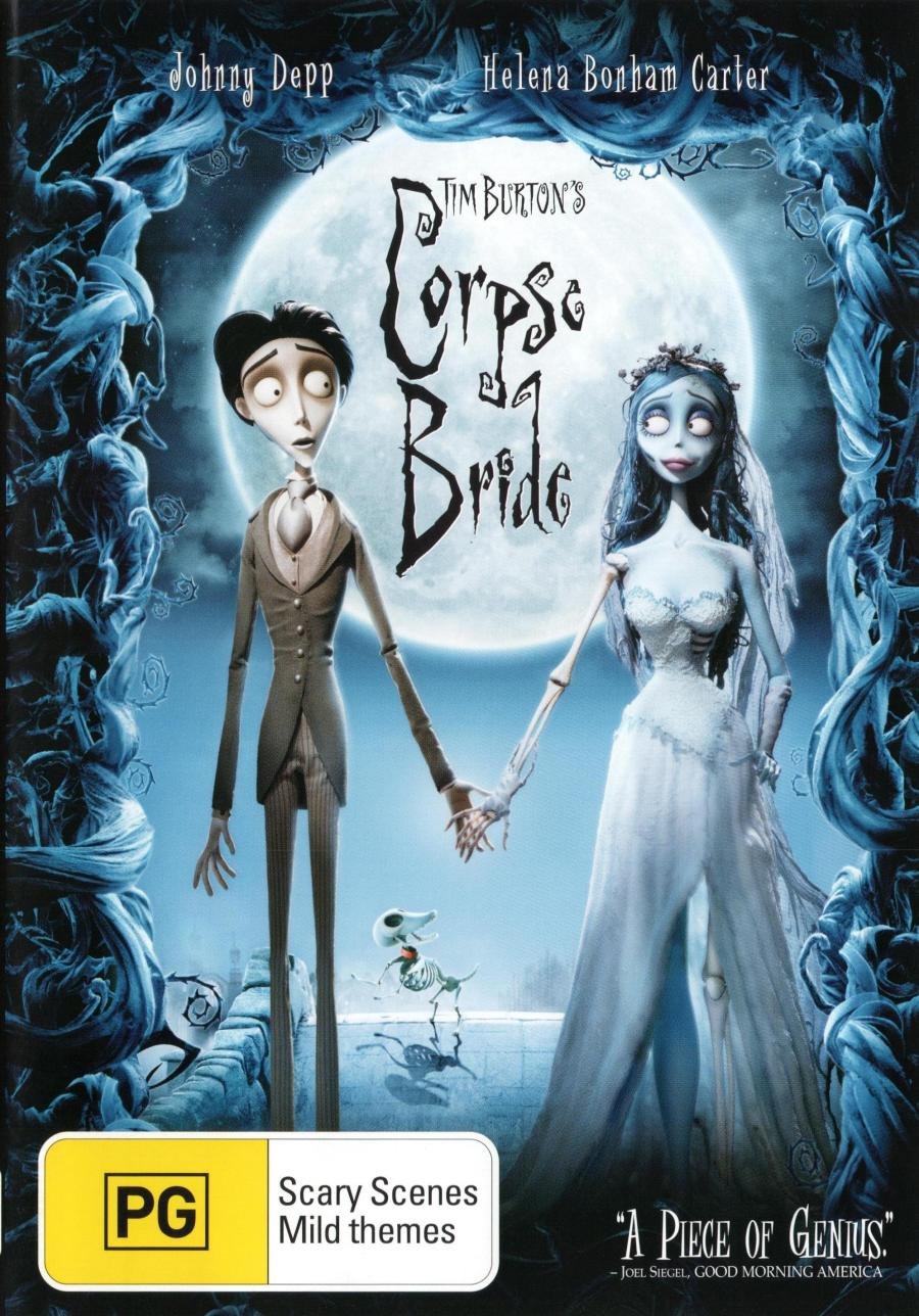 Tim Burton's Corpse Bride DVD