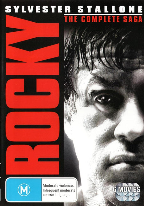 Rocky Collection The Complete Saga 6 Disc DVD