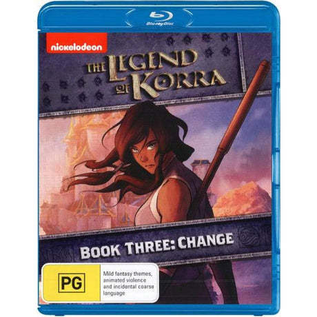 The Legend of Korra Book Three Change Blu-ray