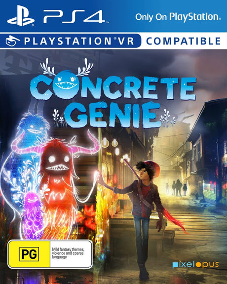 Concrete Genie PS4 Playstation 4 Game Brand New Sealed