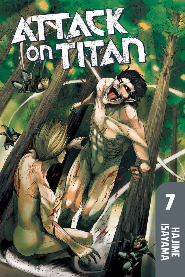 Attack on Titan 7 Hajime Isayama Manga Book