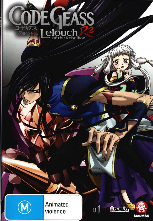 Code Geass Lelouch of the Rebellion R2 Volume 4 DVD