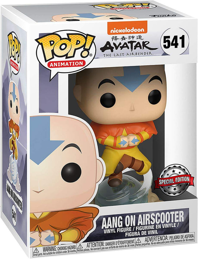 Avatar Aang On Airscooter #541 Pop Vinyl Figure