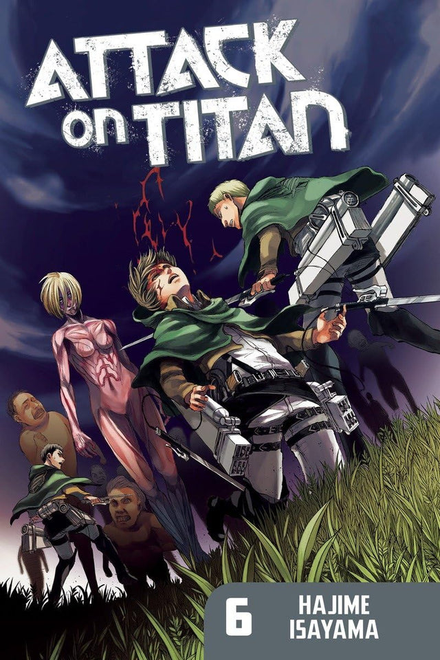Attack on Titan 6 Hajime Isayama Manga Book