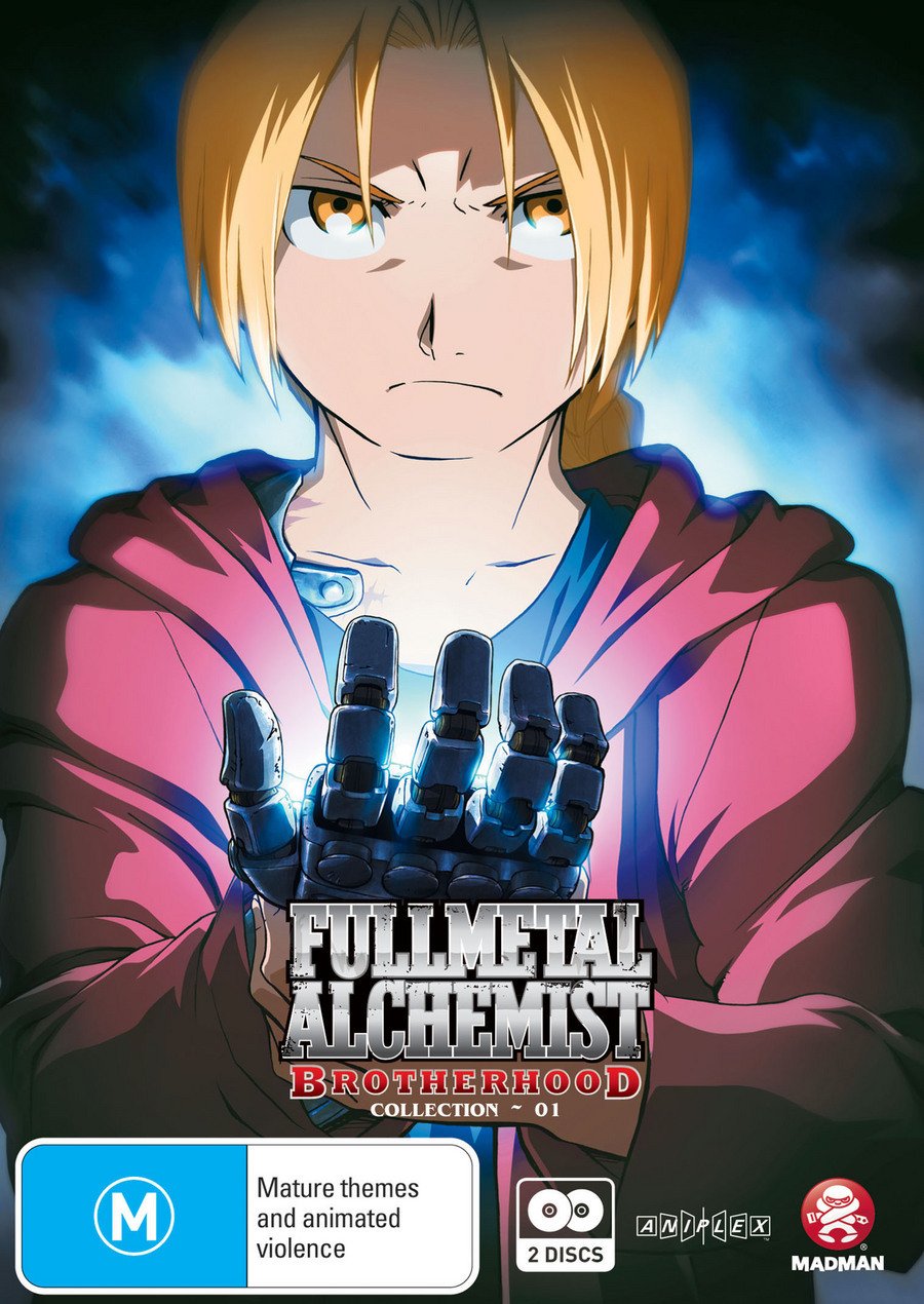 Fullmetal Alchemist Brotherhood Collection 1 Episode 01-13 DVD