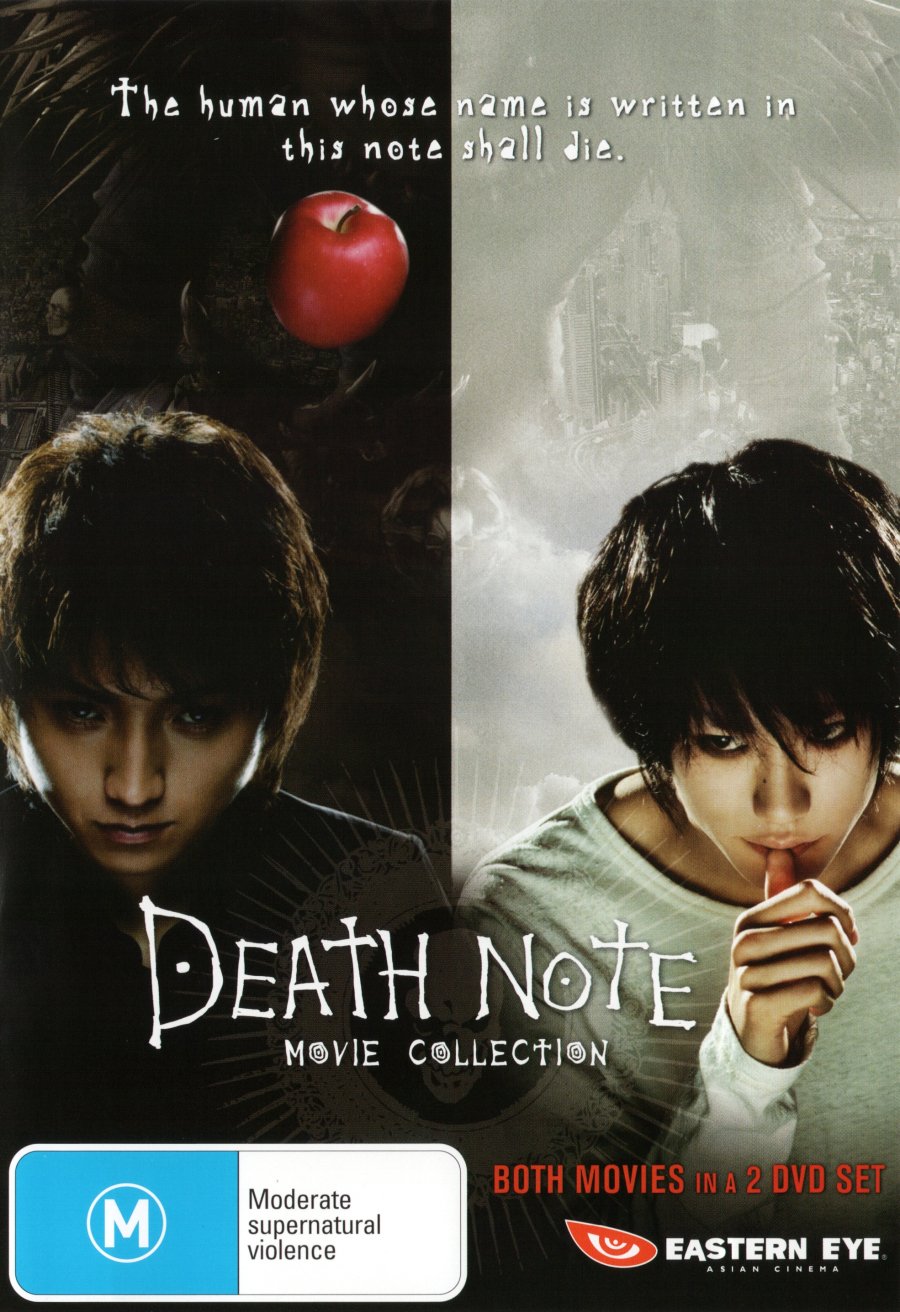 Death Note Movie 1 & 2 Movie Collection Special Edition DVD