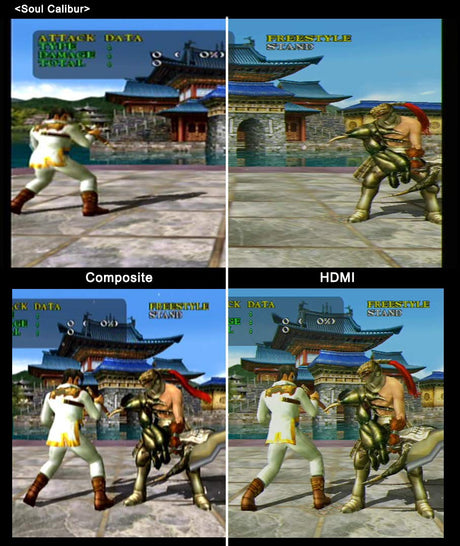 Sega Dreamcast DC HDTV HDMI Upscaler Cable Converter 2M/ 6.6FT-Trippy Trades