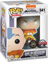 Avatar Aang On Airscooter #541 Pop Vinyl Figure