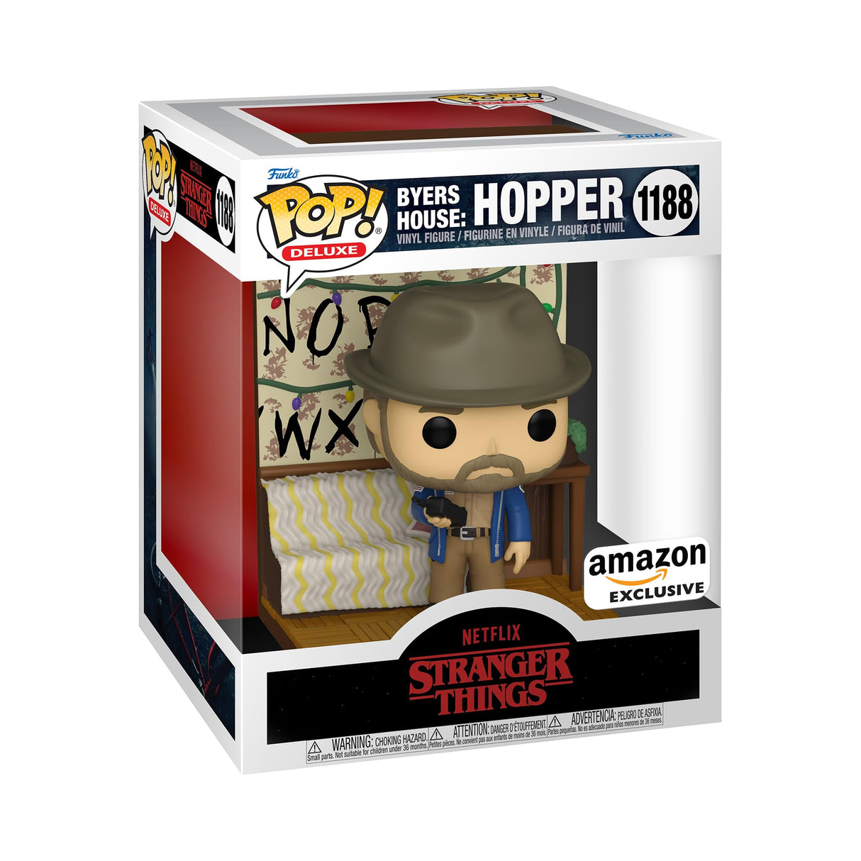 Stranger Things Byers House Hopper #1188 Funko Pop Vinyl Figure