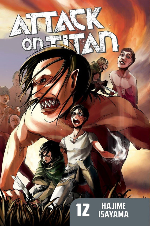 Attack on Titan 12 Hajime Isayama Manga Book
